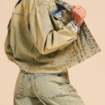 Джинсова куртка вінтажна