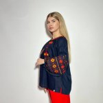 Вишиванка синя Даніела