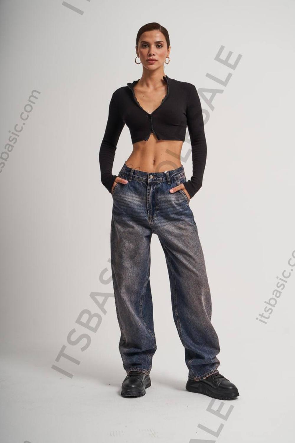 Vintage Pink Skater Jeans