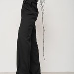 Trousers palazzo black 518 ROY
