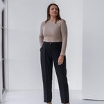 Pants classic women's black  05 ROY