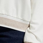 Cream sweatshirt