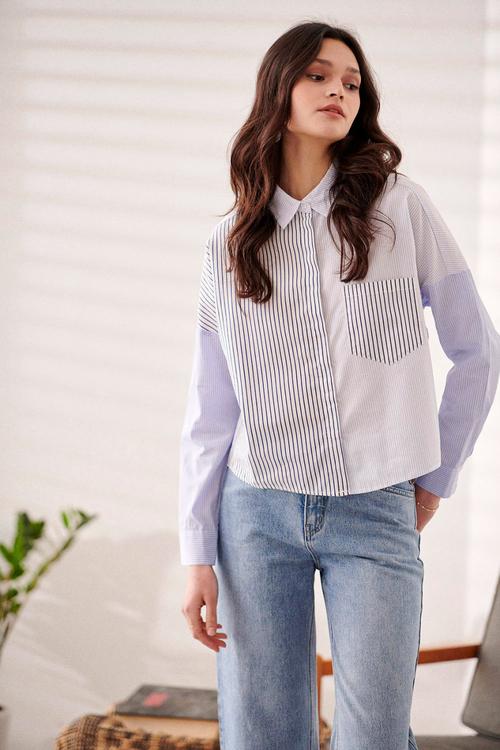 Classic striped shirt 22AH111 LAURA+MAX
