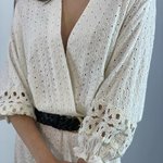 Milk dress in a romantic style FR779725 Briefly