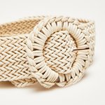 Moodo L-PA-3406 beige eco-leather belt