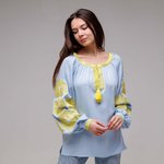 Вишиванка жіноча жовто-блакитна Перемога