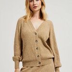 button-down cardigan