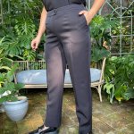Pants classic black KV-3932-08 Petro Soroka