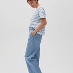 Blue mom relax jeans
