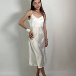 Dress in linen style milk ARTMON