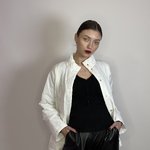 Куртка весняна біла MARINA V FW22-506