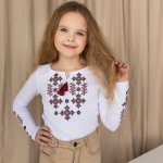 Embroidered shirt for girl children's Starlight MEREZHKA