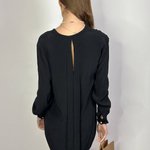 Blouse long black Dixie