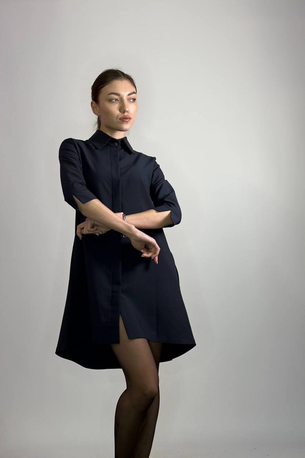 Сукня-сорочка синя WOMEN'S WEAR