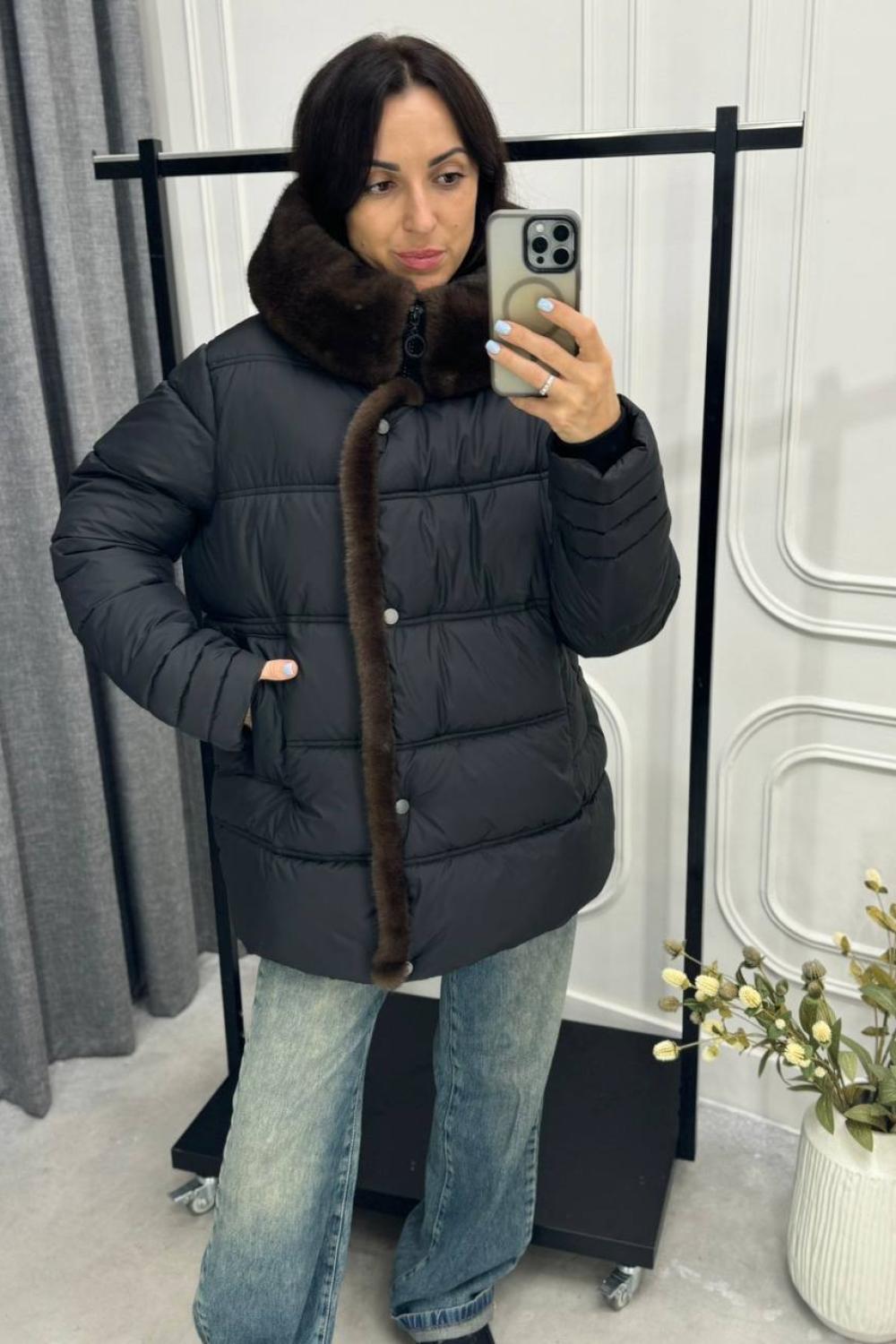 Women's black jacket #90