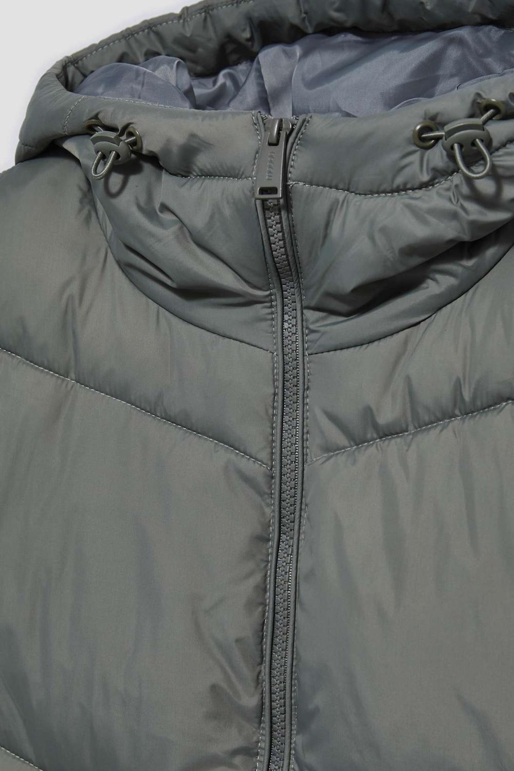 Vest with hood olive L-KA-4000 Moodo