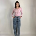 Women's blue skater jeans