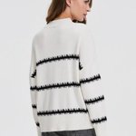 Women's white sweater