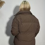 Brown winter jacket
