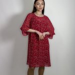 Сукня шифонова вишнева Petro Soroka
