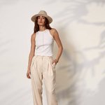 Classic milk pants