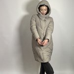 Куртка жіноча з еко-пуху Fly бежева