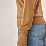 Джемпер в кольорі кемел Bellise 2441