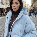 Blue short vest jacket 1365-blueRealiz