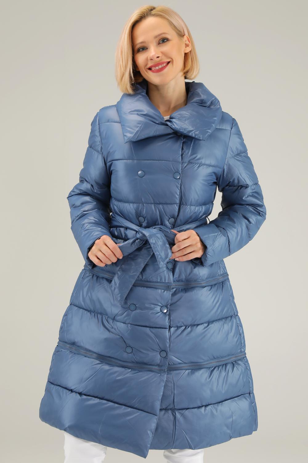 Women's jacket-transformer blue with length adjustment 76-9860 UNISONO