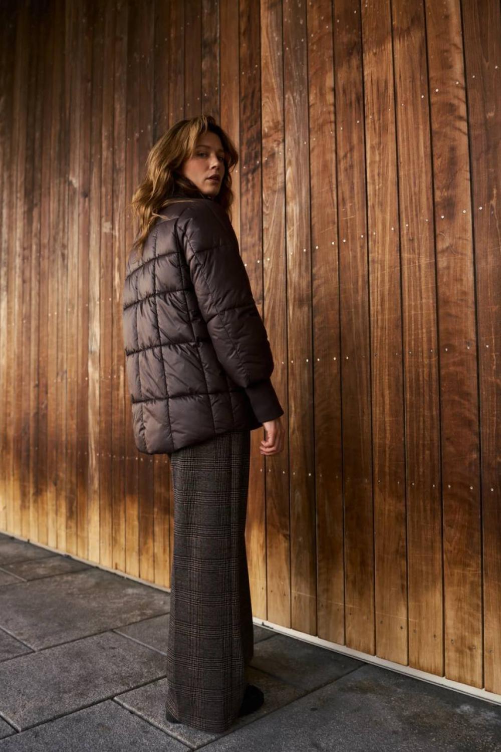 Chocolate women's winter jacket