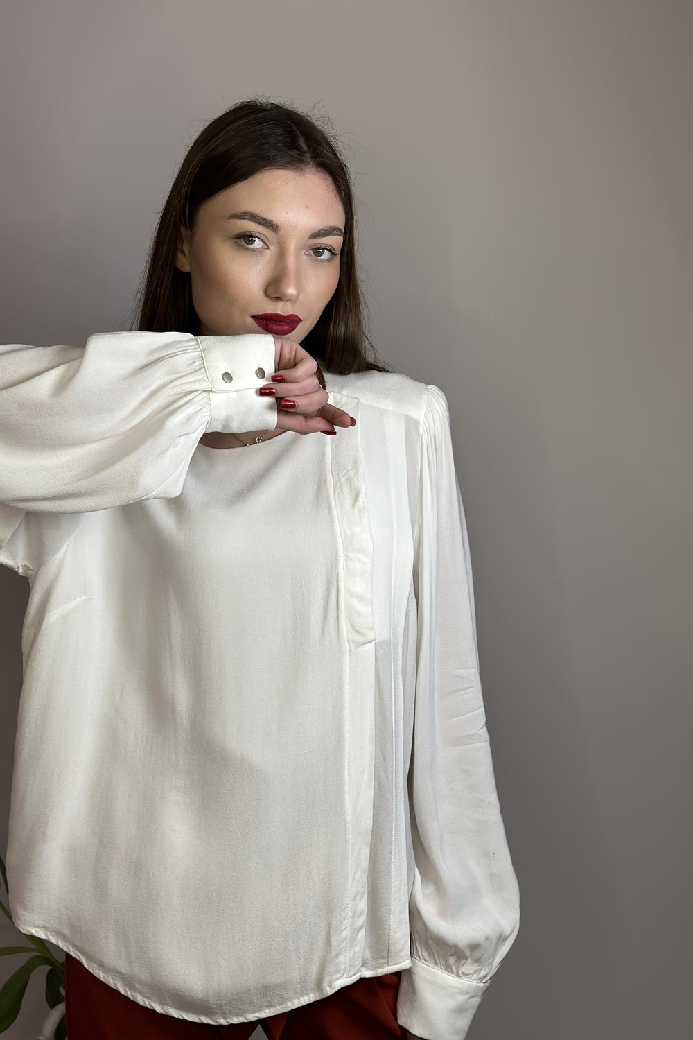 Блуза з планкою шифонова Yuka Paris