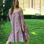 Сукня коротка літня в стилі бохо ESTEREL 15