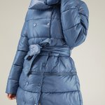 Women's jacket-transformer blue with length adjustment 76-9860 UNISONO