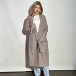 Beige raincoat