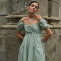 Mint mini dress by Devaitiya STIMMA
