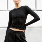 Crop top beige Stimma Savoir