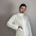 Куртка весняна біла MARINA V FW22-506