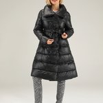 Women's jacket-transformer black with length adjustment 76-9860 UNISONO
