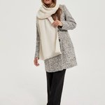 White scarf