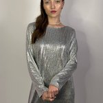 Dress silver party Madon