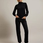 Straight jeans black