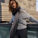 Grey scarf