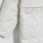Jacket quilted women's spring white L-KU-4008 MOODO