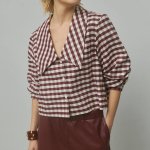 Cherry plaid shirt