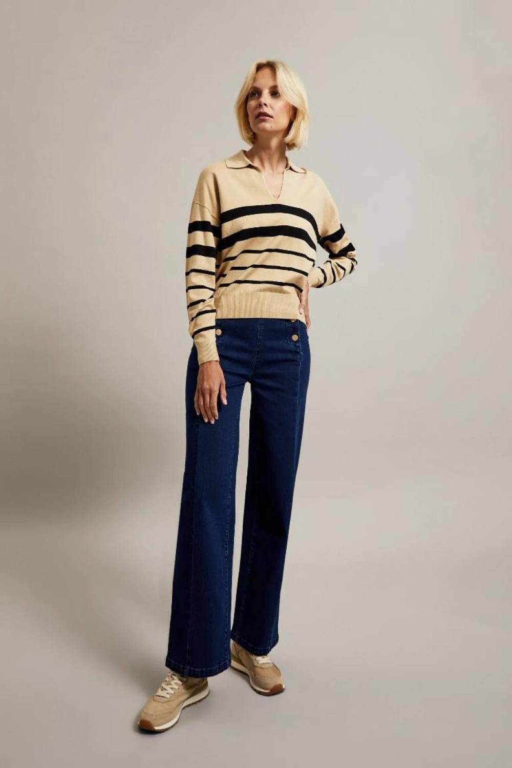 Straight jeans navy