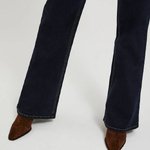 Flared jeans dark blue