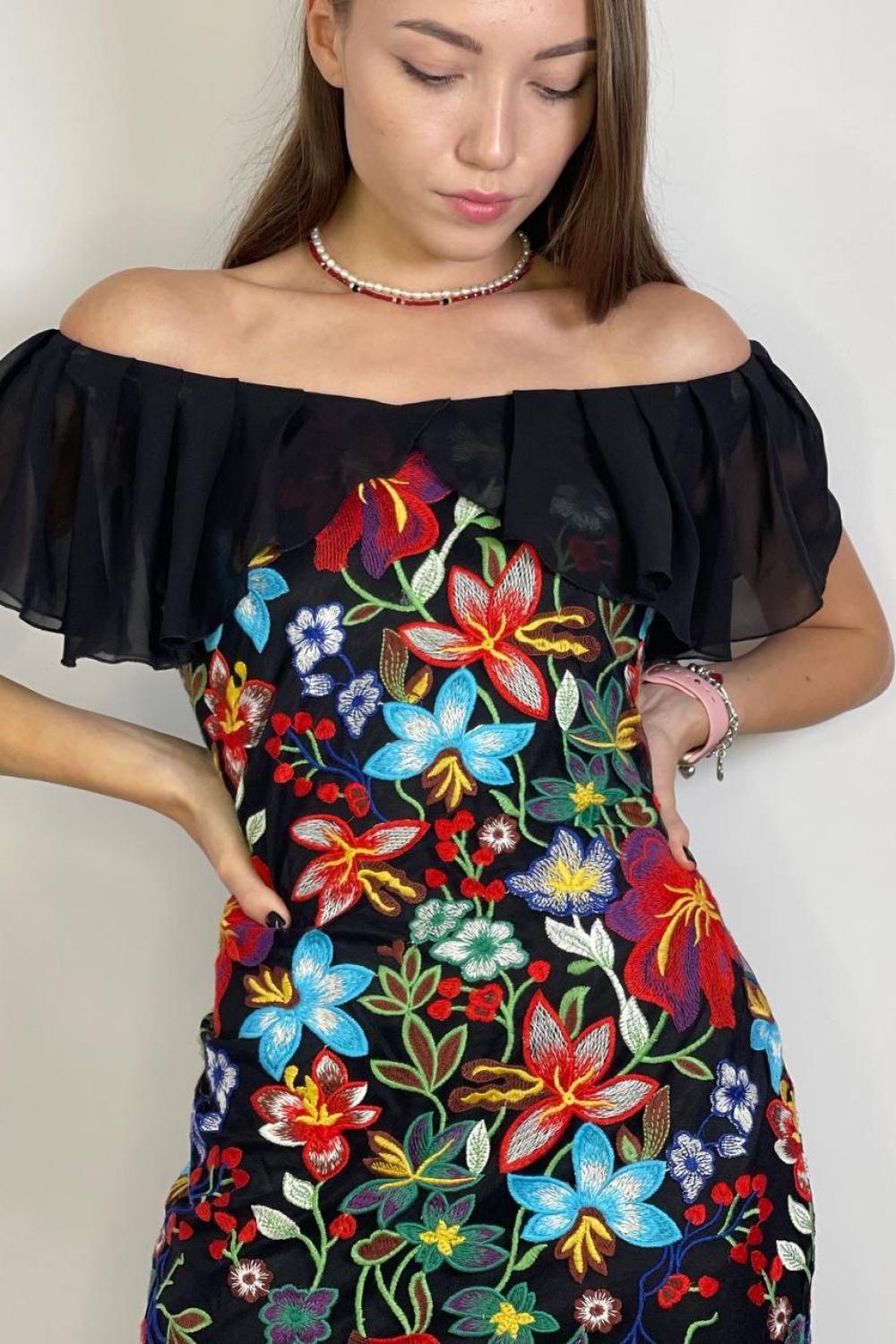 Сукня вишита жіноча FAUST couture