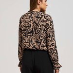 Beige blouse