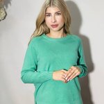 Трикотажна кофта жіноча м'ятна