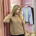 Жіночий трикотажний джемпер
